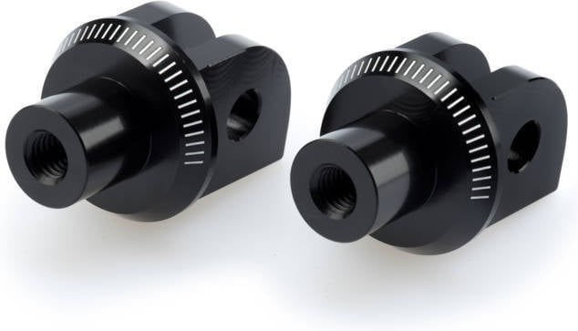 Puig Footpegs Adapters, Black | 6797N - Webike Thailand