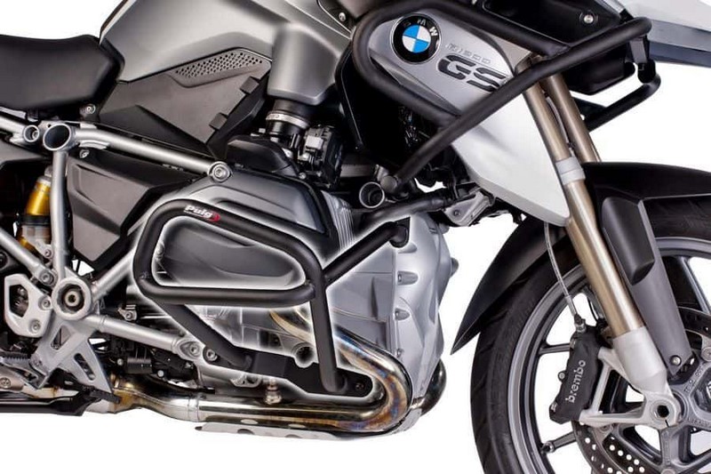 Puig Engine guards, Black | 7543N - Webike Thailand