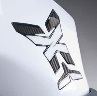Puig Xtreme Tank Pads, Carbon look | 7597C - Webike Thailand