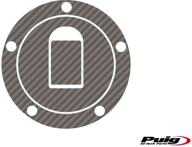Puig Fuel Cap Protector X-treme, Carbon look | 8401C - Webike Thailand
