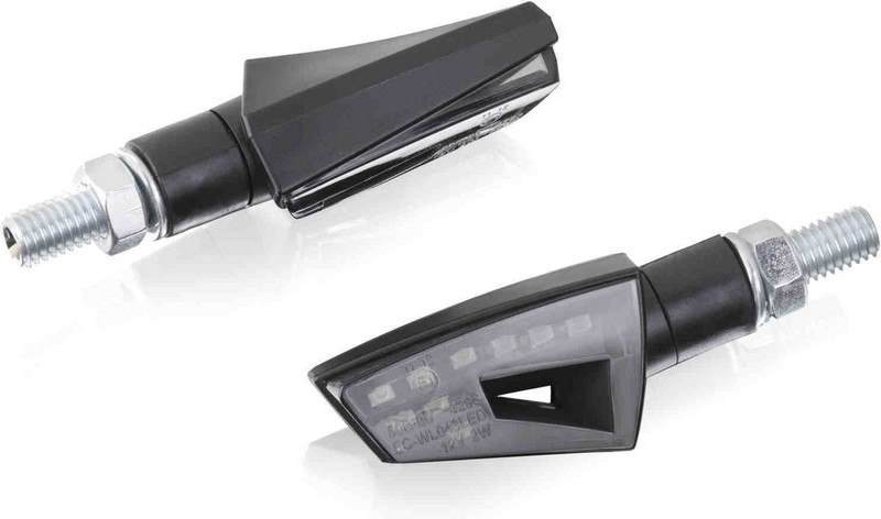 Puig Open Turn Lights, Black | 8997N - Webike Thailand