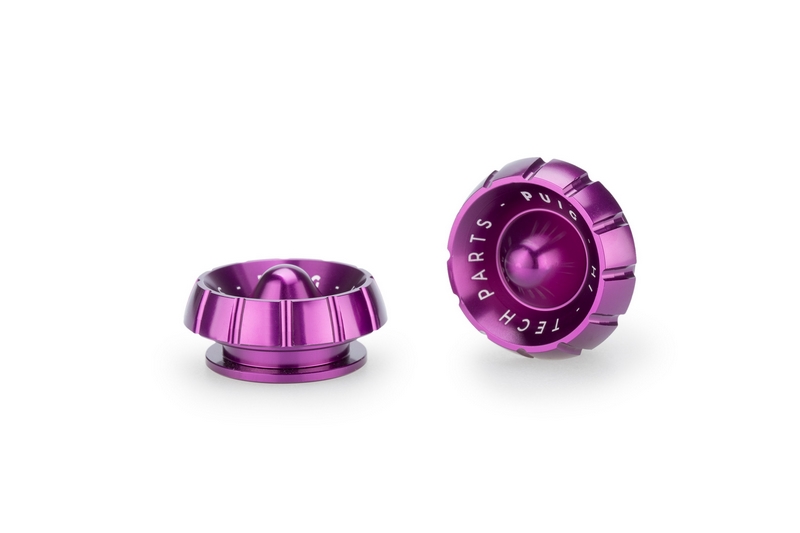 Puig Cap Bar End Mod. Thruster Universal C/Purple | 9420L - Webike Thailand