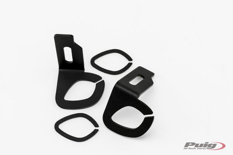 Puig Support for Original Turn Light, Black | 9604N - Webike Thailand