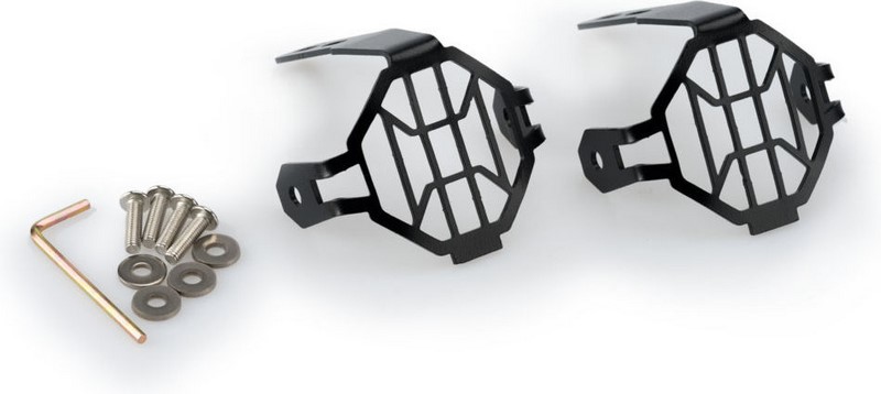 Puig Beam Auxiliary Lights, Black | 9785N - Webike Thailand