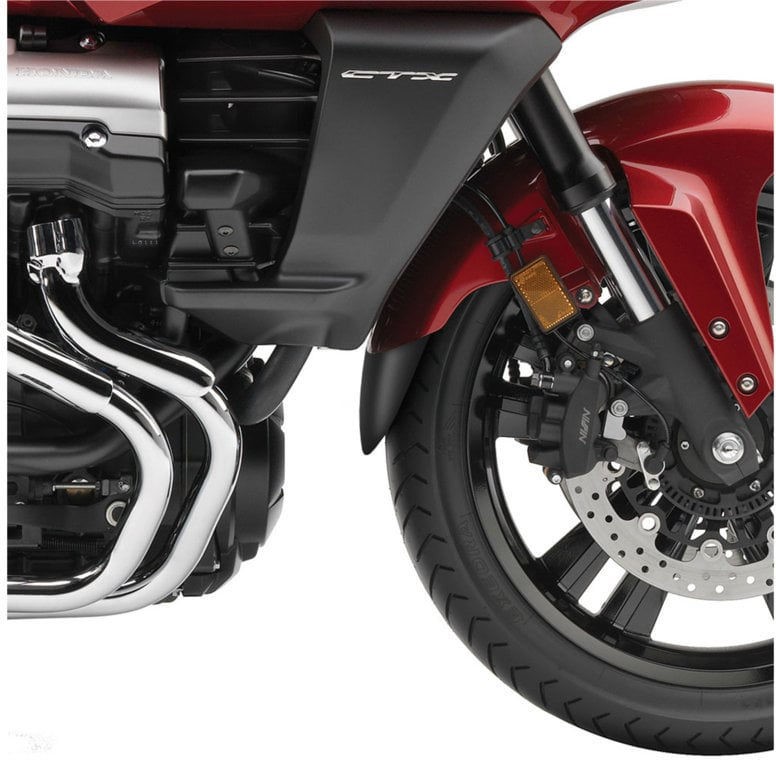 Puig Front fender extension, Black | 9823N - Webike Thailand