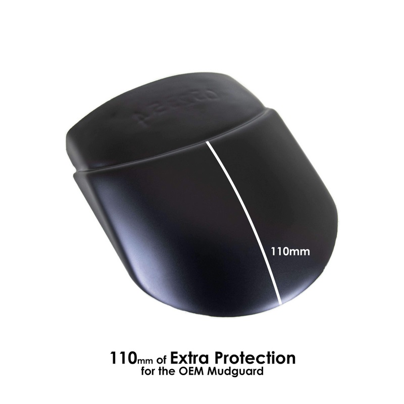 Pyramid Plastics Extenda Fenda Matte Black Yamaha N-Max 125 2015> | 052354 - Webike Thailand