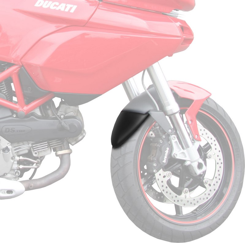Pyramid Plastics Ducati Multistrada 1000 DS Extenda Fenda Matte Black 2003>2007 | 05510 - Webike Thailand