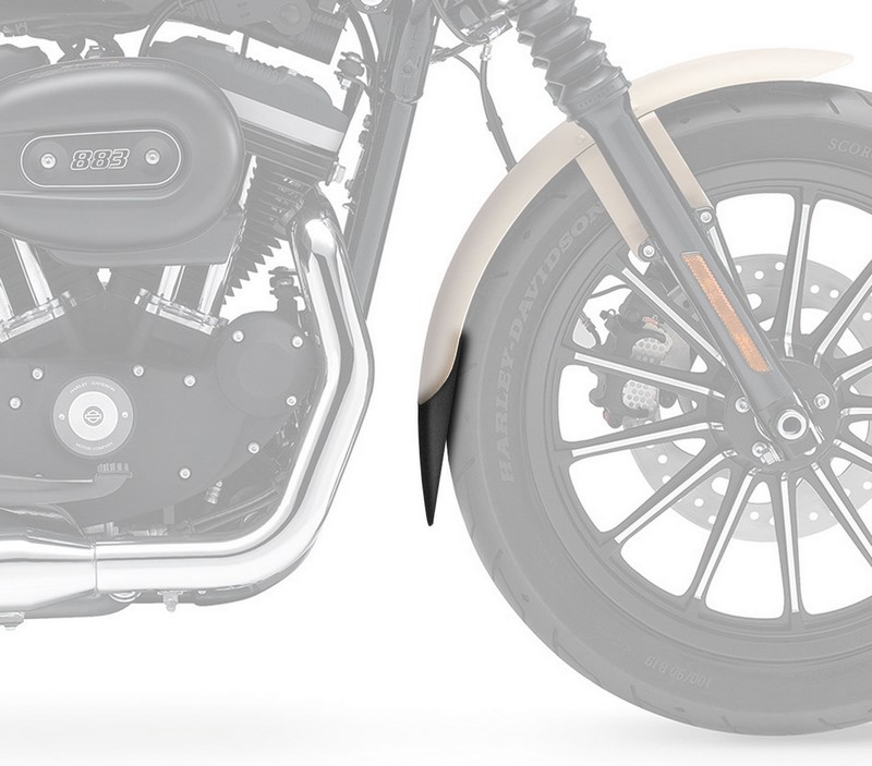 Pyramid Plastics Harley Davidson Dyna Convertible FXDS Extenda Fenda Matte Black 1994>1998 | 058600 - Webike Thailand