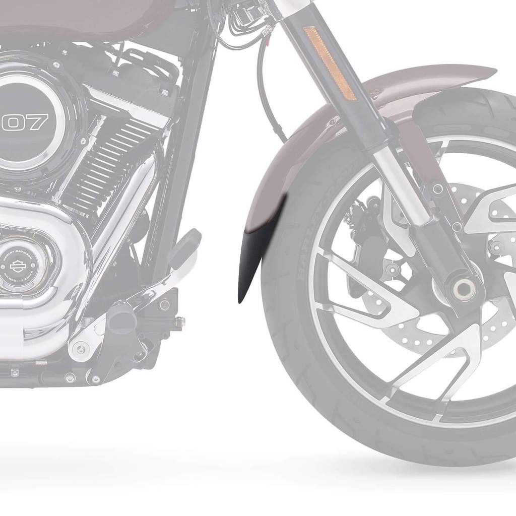 Pyramid Plastics Extenda Fenda | Matte Black | Harley Davidson Softail Low Rider S 2020> | 058695 - Webike Thailand