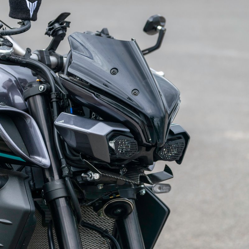 Headlight Shrouds Midnight Cyan - Webike Thailand