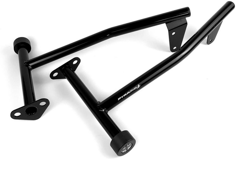 Pyramid Engine Bars | Gloss Black | Yamaha YS 125 2017> | 35300 - Webike Thailand