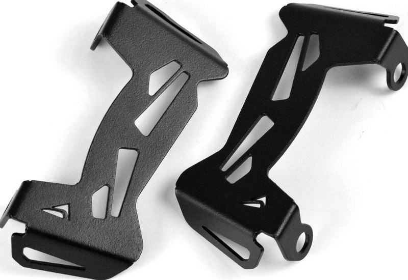Pyramid Brake Caliper Guards | Matte Black | Ducati Multistrada V4 2021>Current | 36770M - Webike Thailand