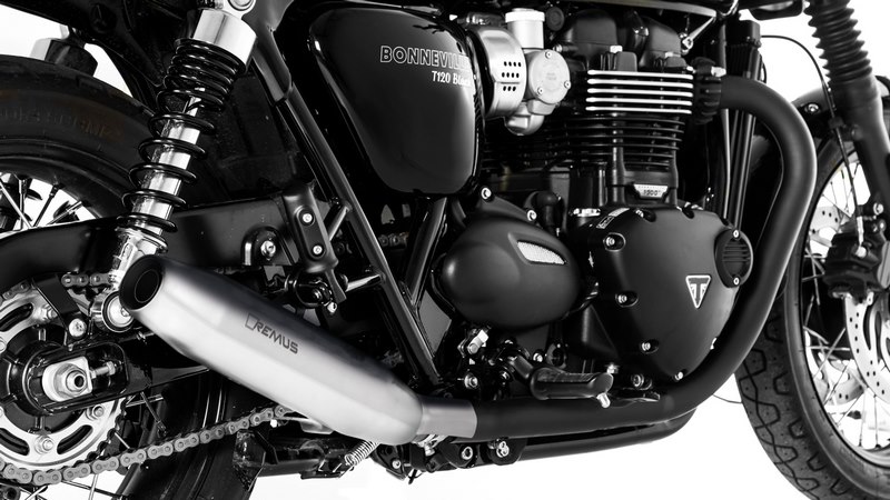 Custom Tapered Exhaust Left/Right &Oslash; 84 mm, Stainless Chrome, Incl. EC- Approval - Webike Thailand