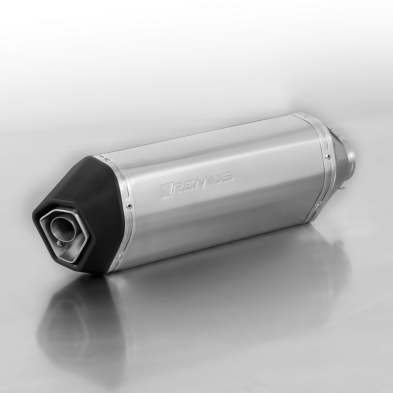 Sportexhaust, Slip On Without Cat. Incl. Heat Protecting Shield, Stainless Sport No EEC, 55 mm - Webike Thailand