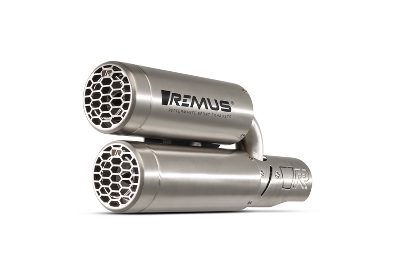 Slip-On Double Mesh Stainless Brushed, Header Without Catalytic Converter, No Ece Type Approval - Webike Thailand