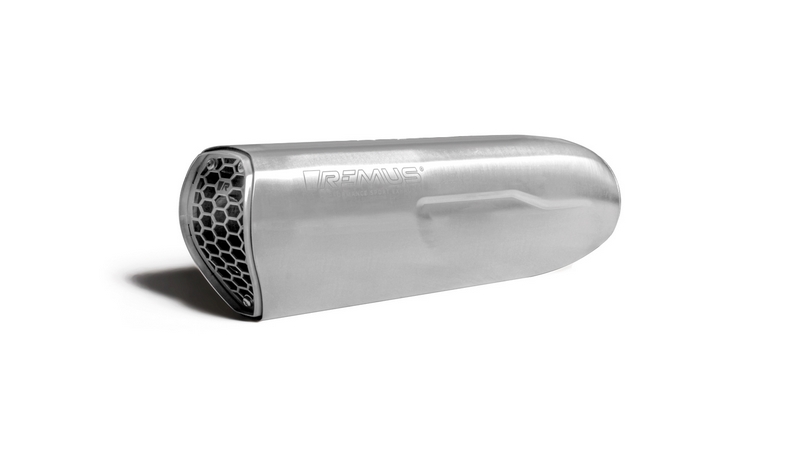 Slip On Nxt Sport Silencer, Stainless Matt, Connection Tube, Incl. Ece Type Approval - Webike Thailand