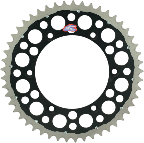 RENTHAL SPROCKET R 520 50T BK SC TWIN | 1540-520-50GPBK - Webike Thailand