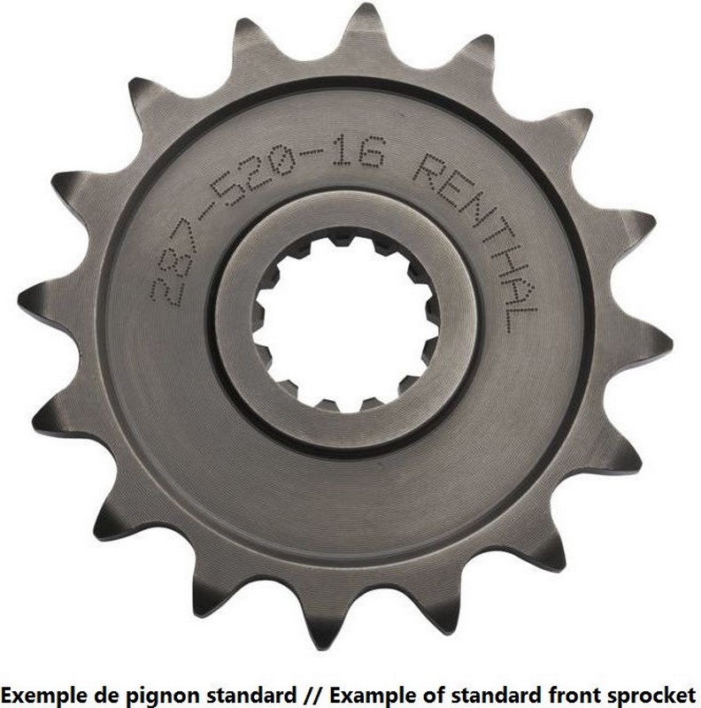 PIGNON RENTHAL 16 DENTS | 304--520-16P - Webike Thailand