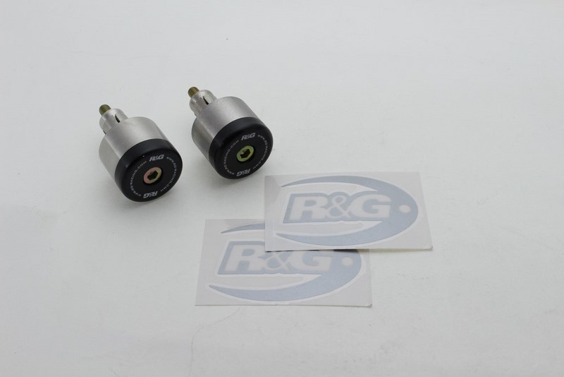 R&G Racing Bar End Sliders, Black | BE0023BK - Webike Thailand