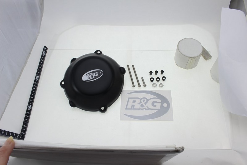 R&G Racing Polypropylene Engine Case Cover, Black | ECC0012BK - Webike Thailand