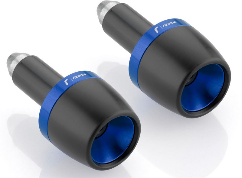 Rizoma Handlebar Caps, Black Anodized | MA532B - Webike Thailand