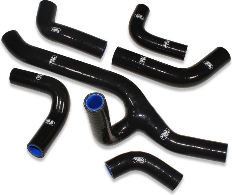 Samco Sport Ducati 851 1992 - 1995 6 Piece Samco Sport Silicone Radiator Coolant Hose Kit | DUC-2-BK - Webike Thailand