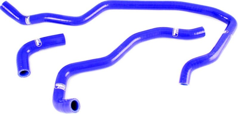 Samco Sport Gilera Runner ST200 / RST200 2009 - 2012 3 Piece Samco Sport Silicone Radiator Coolant Hose Kit | GIL-4-BU - Webike Thailand