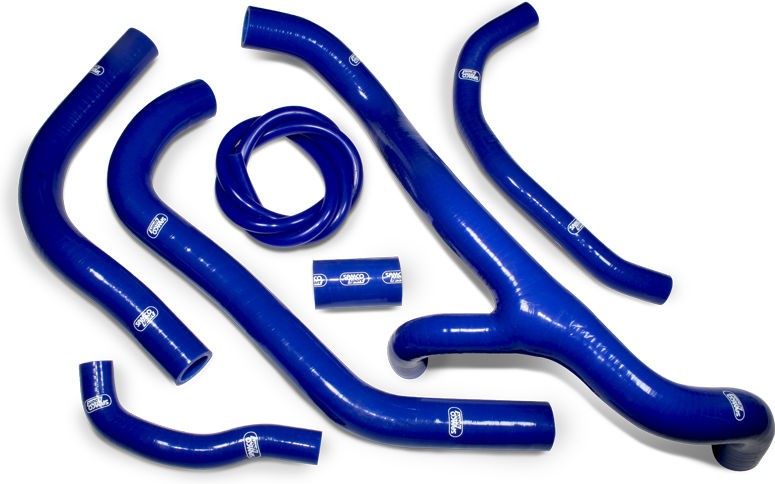 Samco Sport Honda CBR 600 RR PC40 2007 - 2020 7 Piece Samco Sport Silicone Radiator Coolant Hose Kit | HON-34-BU - Webike Thailand