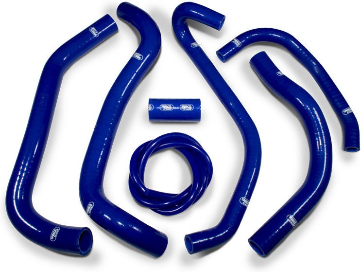 Samco Sport Honda CBR 600 RR HRC Radiator Conversion 2007 - 2020 7 Piece Samco Sport Silicone Radiator Coolant Hose Kit | HON-44-BU - Webike Thailand