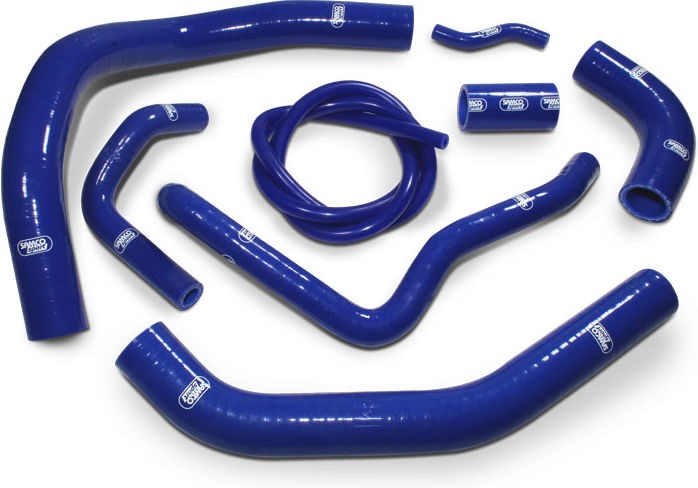 Samco Sport Kawasaki Z 1000 SX 2011 - 2019 8 Piece Samco Sport Silicone Radiator Coolant Hose Kit | KAW-80-BU - Webike Thailand