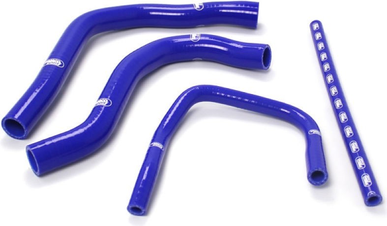 Samco Sport Yamaha YZF 750 R 1993 - 1994 4 Piece Samco Sport Silicone Radiator Coolant Hose Kit | YAM-45-BU - Webike Thailand