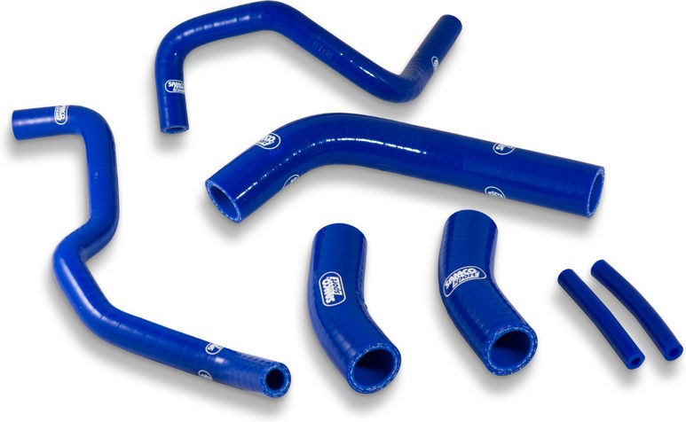Samco Sport Yamaha FZ 07 2014 - 2017 7 Piece Samco Sport Silicone Radiator Coolant Hose Kit | YAM-73-BU - Webike Thailand