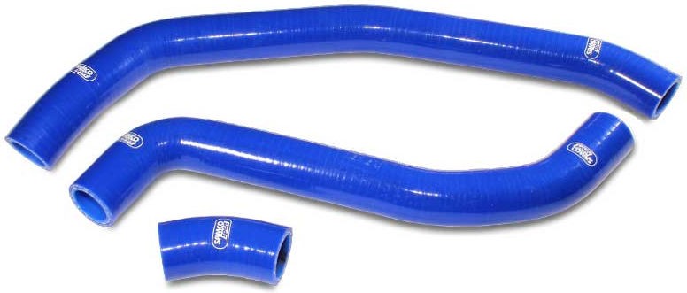 Samco Sport Yamaha FZR 400 RR SP EXUP 3TJ1 1989 - 1990 2 Piece Samco Sport Silicone Radiator Coolant Hose Kit | YAM-83-BU - Webike Thailand