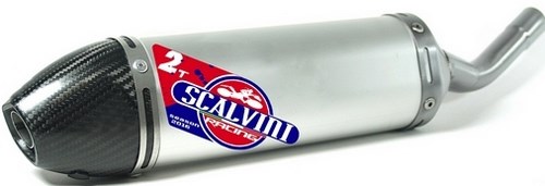 Scalvini / スカルビーニ Mix サイレンサー ツーストロークエンジン アルミニウム カーボンキャップ | 002.064232