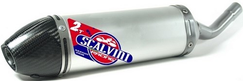 Scalvini / スカルビーニ Mix サイレンサー ツーストロークエンジン アルミニウム カーボンキャップ | 002.134212