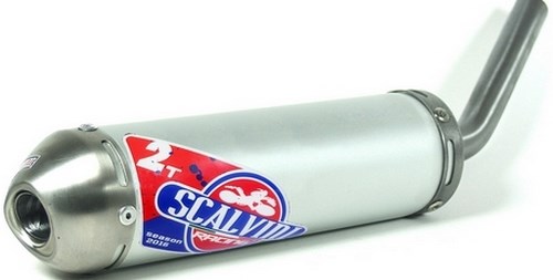 Scalvini / スカルビーニ スタンダード サイレンサー ツーストロークエンジン アルミニウム, INOXキャップ | 002.154121