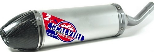 Scalvini / スカルビーニ Mix サイレンサー ツーストロークエンジン アルミニウム カーボンキャップ | 002.154322