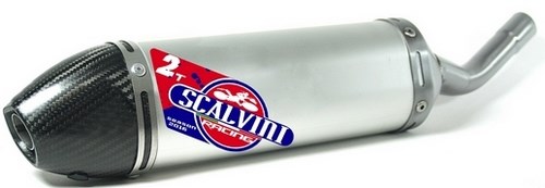 Scalvini / スカルビーニ Mix サイレンサー ツーストロークエンジン アルミニウム カーボンキャップ | 002.156212