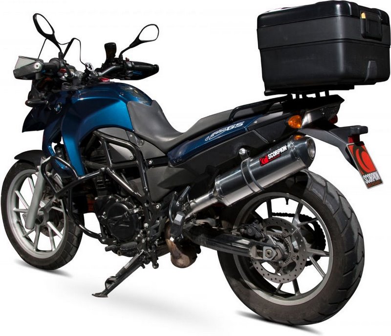 Scorpion Mufflers Factory Oval Slip-on Polished Stainless Steel Sleeve | EBM76SEO - Webike Thailand