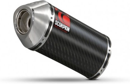 Scorpion Mufflers Carbine Slip-on Carbon Fibre Sleeve | ESI90CFO - Webike Thailand