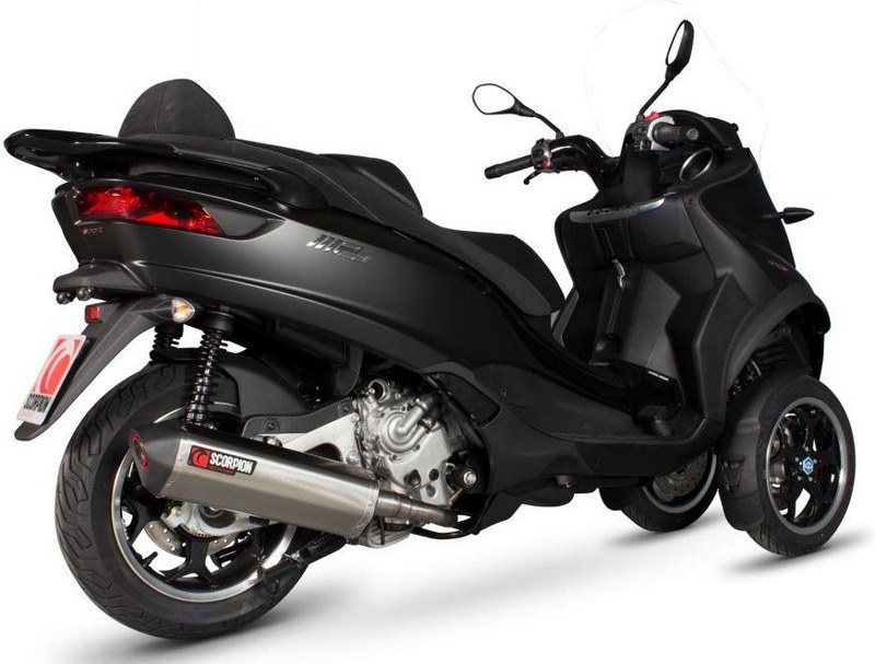 Scorpion Mufflers Serket Parallel Slip-on Brushed Stainless Steel Sleeve | PI180SEO - Webike Thailand