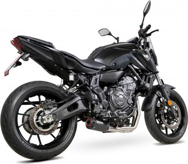 Scorpion Mufflers Red Power Full System Black Ceramic Coated Sleeve | PYA121SYSBCER - Webike Thailand