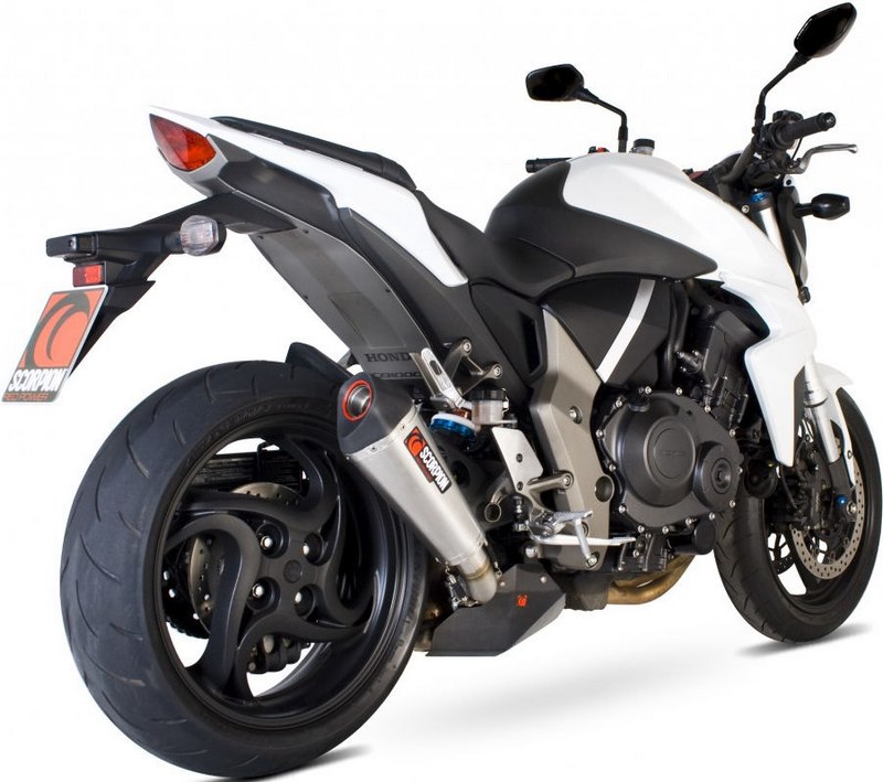 Scorpion Mufflers Serket Taper Slip-on Brushed Stainless Steel Sleeve | RHA101SEO - Webike Thailand