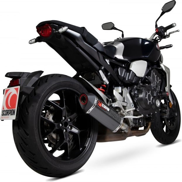 Scorpion Mufflers Serket Parallel Slip-on Carbon Fibre Sleeve NON EU HOMOLOGATED | RHA187CEO - Webike Thailand