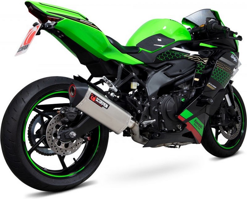 Scorpion Mufflers Serket Parallel Full System  Titanium Sleeve NON EU HOMOLOGATED | RKA140SYSTEO - Webike Thailand