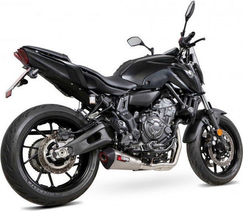 Scorpion Mufflers Serket Taper Full System Brushed Stainless Steel Sleeve | RYA121SYSSEO - Webike Thailand