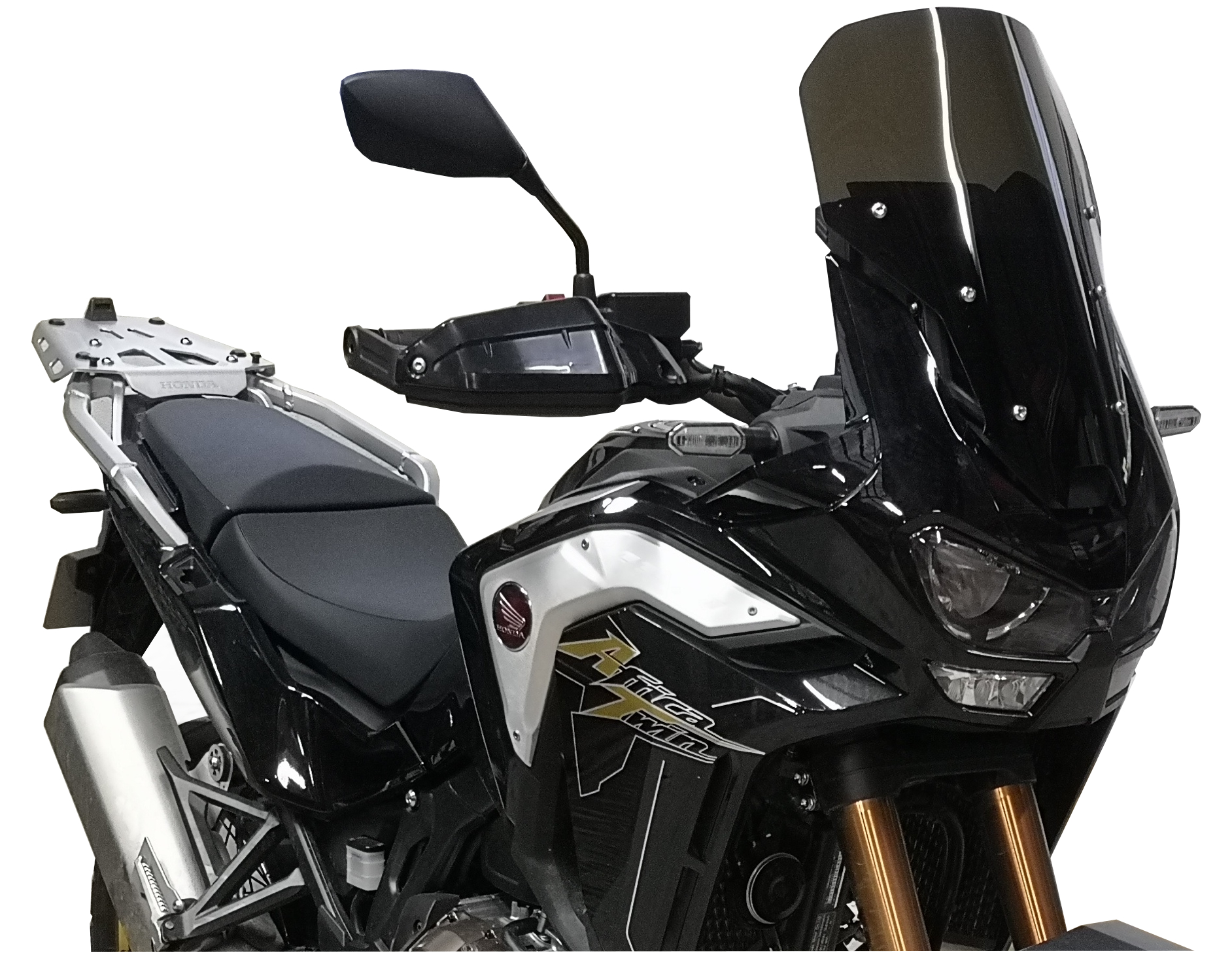 Secdem / セクデムウィン High Protection Screen (Width 39cm) Original HONDA 1100 AFRICA TWIN CRF 1100 L Adventure Sports, Thickness 4 mm, Height 50 cm | BH194HPFC