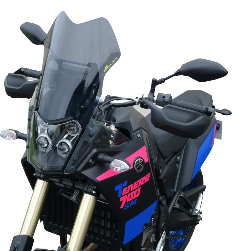 Secdem / セクデムウィン High Protection Screen (Width 33cm) YAMAHA 700 Tenere, Thickness 3 mm, Height 34 cm | BY177HPBC