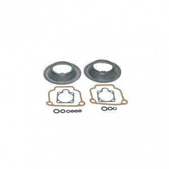 Siebenrock Gasket Set For Two Type 32 Bing Cv (Constant Velocity) Carburators For BMW R2Vmodels Except R 45 And R 65 With Flat Cover | 1311051