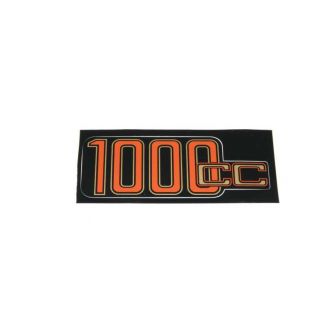 Siebenrock Sticker 1000Cc For Battery Cover R100-R100Rt, Gold/Red | 4663083